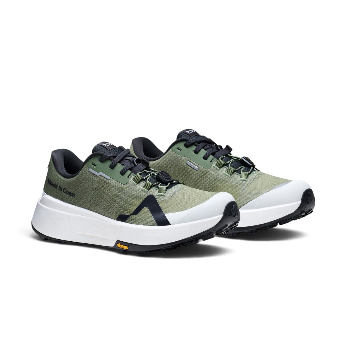 Mount to Coast Men's M1 Trail Running Shoes - Moss