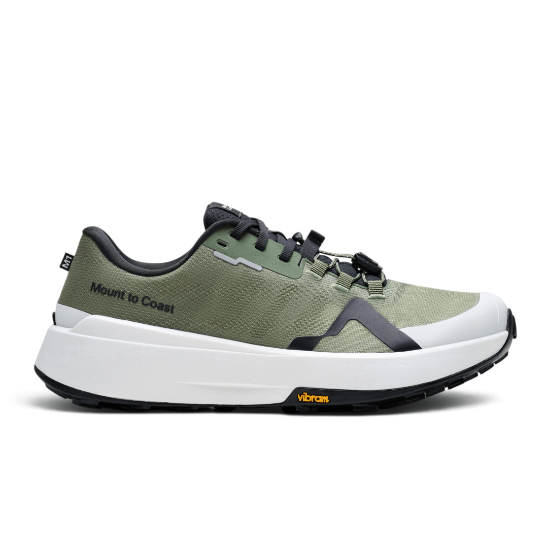 Mount to Coast Men's M1 Trail Running Shoes - Moss