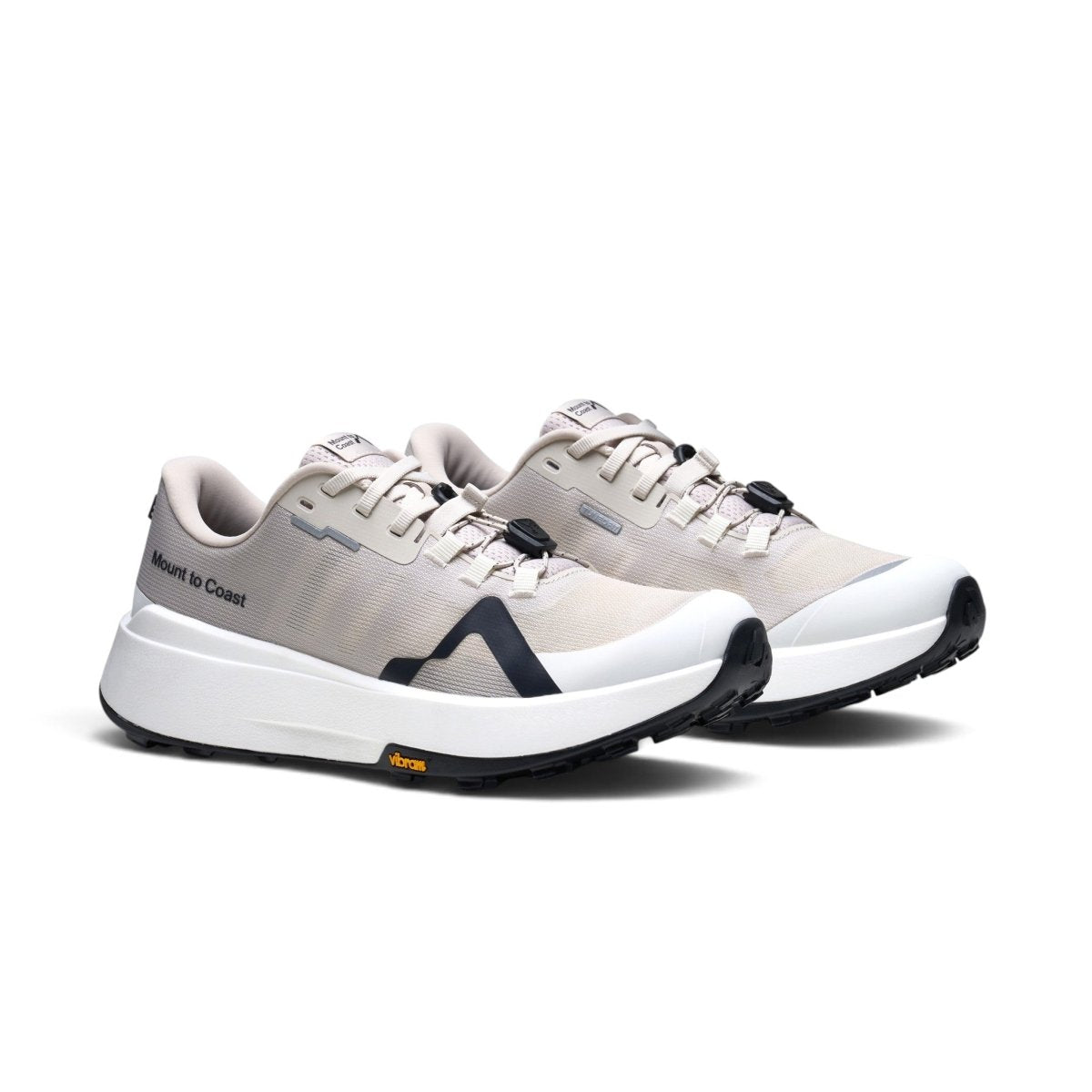 Mount to Coast Men's M1 Trail Running Shoes - Oatmeal