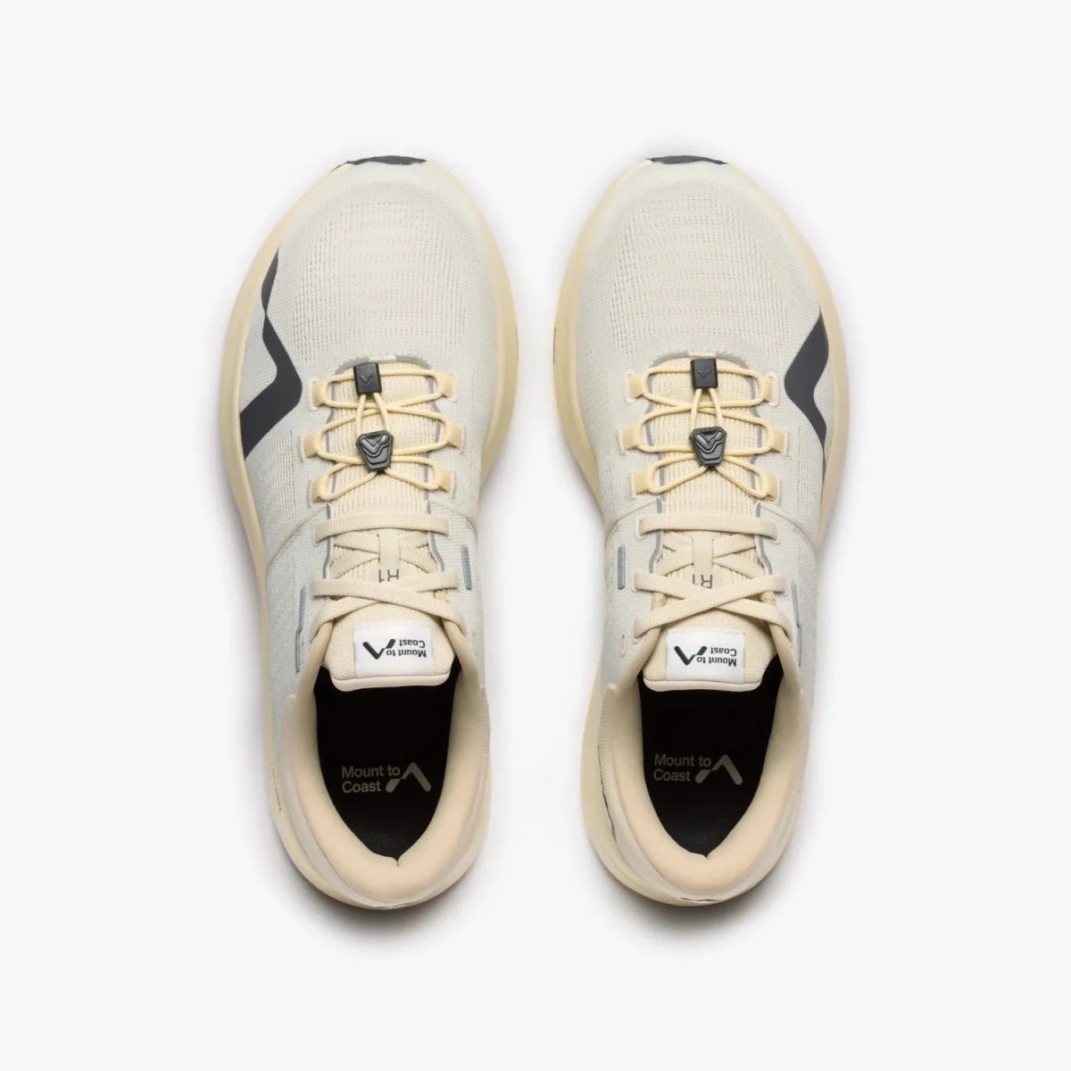 Mount to Coast Men's R1 Running Shoes - Beige