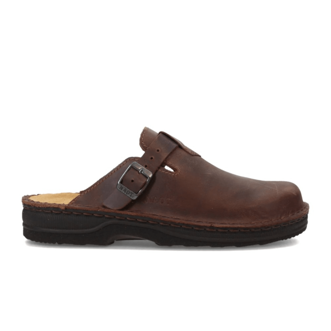 naho Naot Men's Fiord Clog - Crazy Horse Leather – Seliga Shoes
