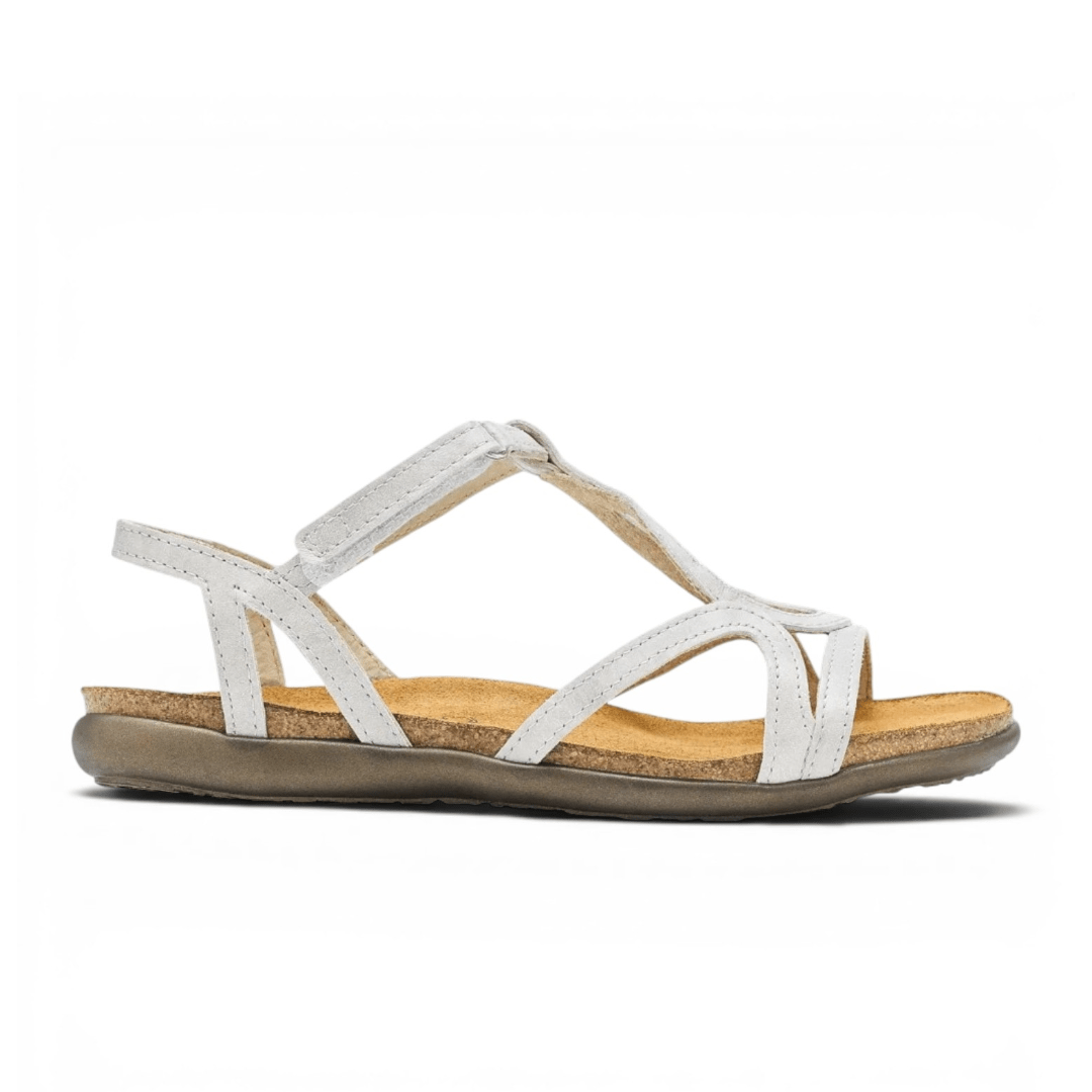 Naot Women's Dorith Sandal - Quartz Metallic Leather