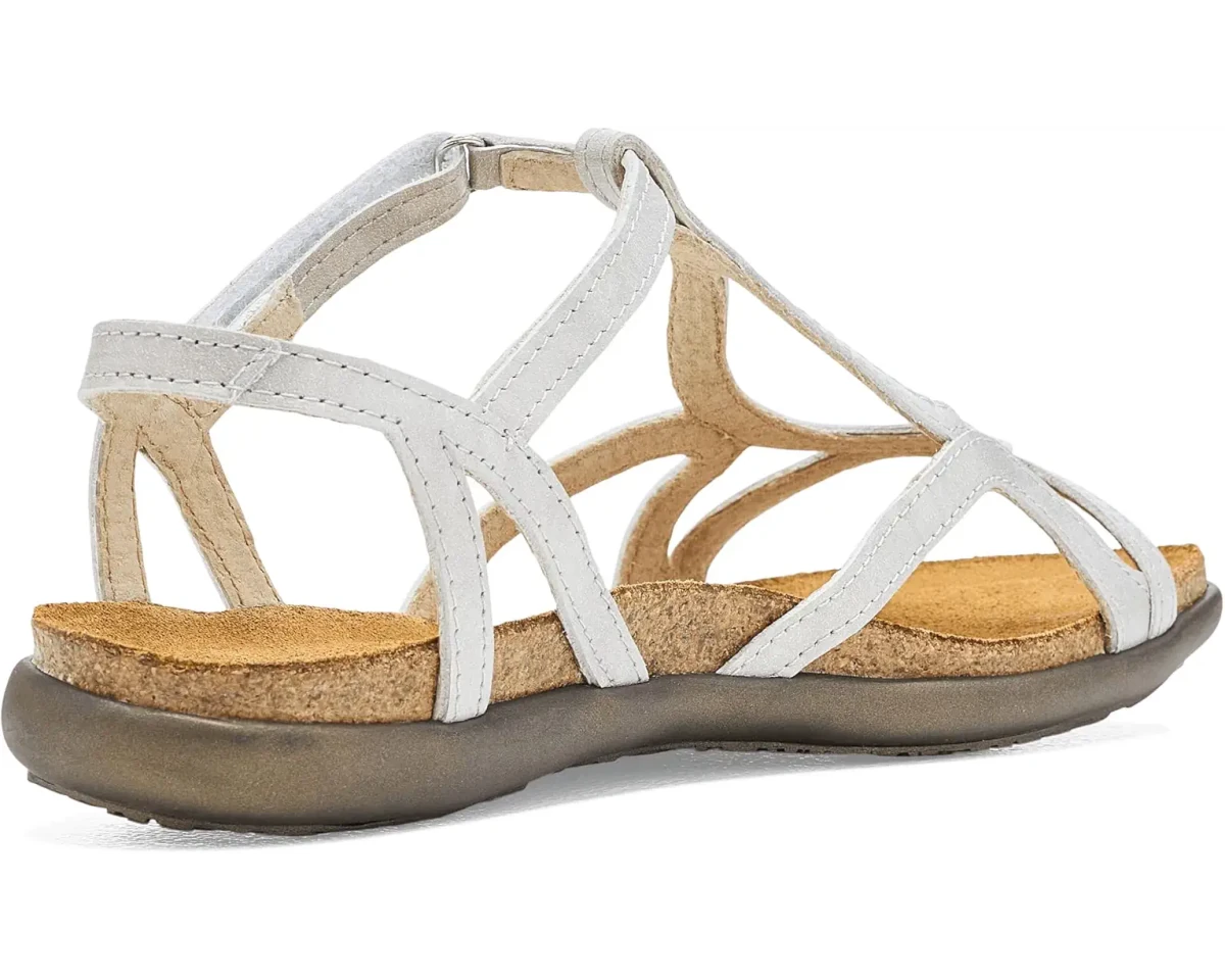 Naot Women's Dorith Sandal - Quartz Metallic Leather