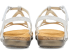 Naot Women's Dorith Sandal - Quartz Metallic Leather
