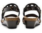 Naot Women's Dynasty Wedge Sandal - Reptile Patent