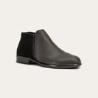 Naot Women's Helm - Black Raven/Black Suede