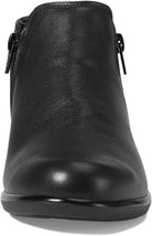 Naot Women's Helm Bootie - Black Water-Resistant Leather