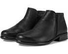 Naot Women's Helm Bootie - Black Water-Resistant Leather