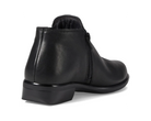 Naot Women's Helm Bootie - Black Water-Resistant Leather