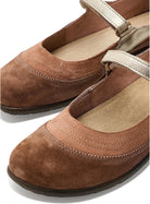 Naot Women's Kirei Mary Jane - Rosewood/Brown Cedar/Gold