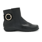 Naot Women's Oamaru Ankle Boots - Black Water Resistant Leather