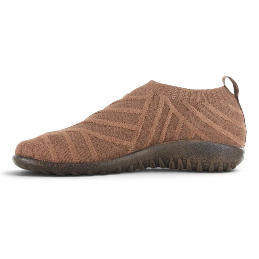 Naot Women's Okahu Slip-On Shoe - Brown Cedar Knit