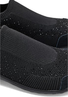 Naot Women's Reo Slip-On Shoe - Black Knit
