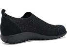 Naot Women's Reo Slip-On Shoe - Black Knit