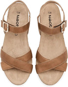 Naot Women's Throne Sandal - Latte Brown