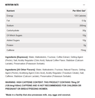 Seliga ShoesNeversecond C30+ Caffeine Energy Gel - Espresso