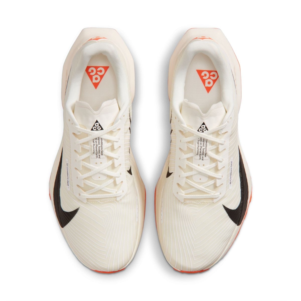 Nike ACG Ultrafly Trail Racing Shoes - Sail/Black/White/Safety Orange