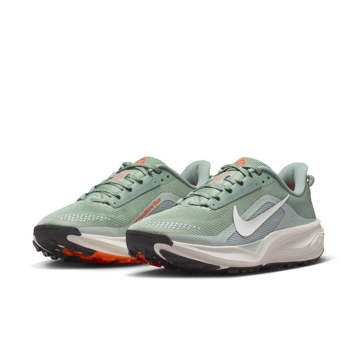 Nike Men's ACG Pegasus Trail Running Shoes - Jade Horizon/Phantom Light Silver