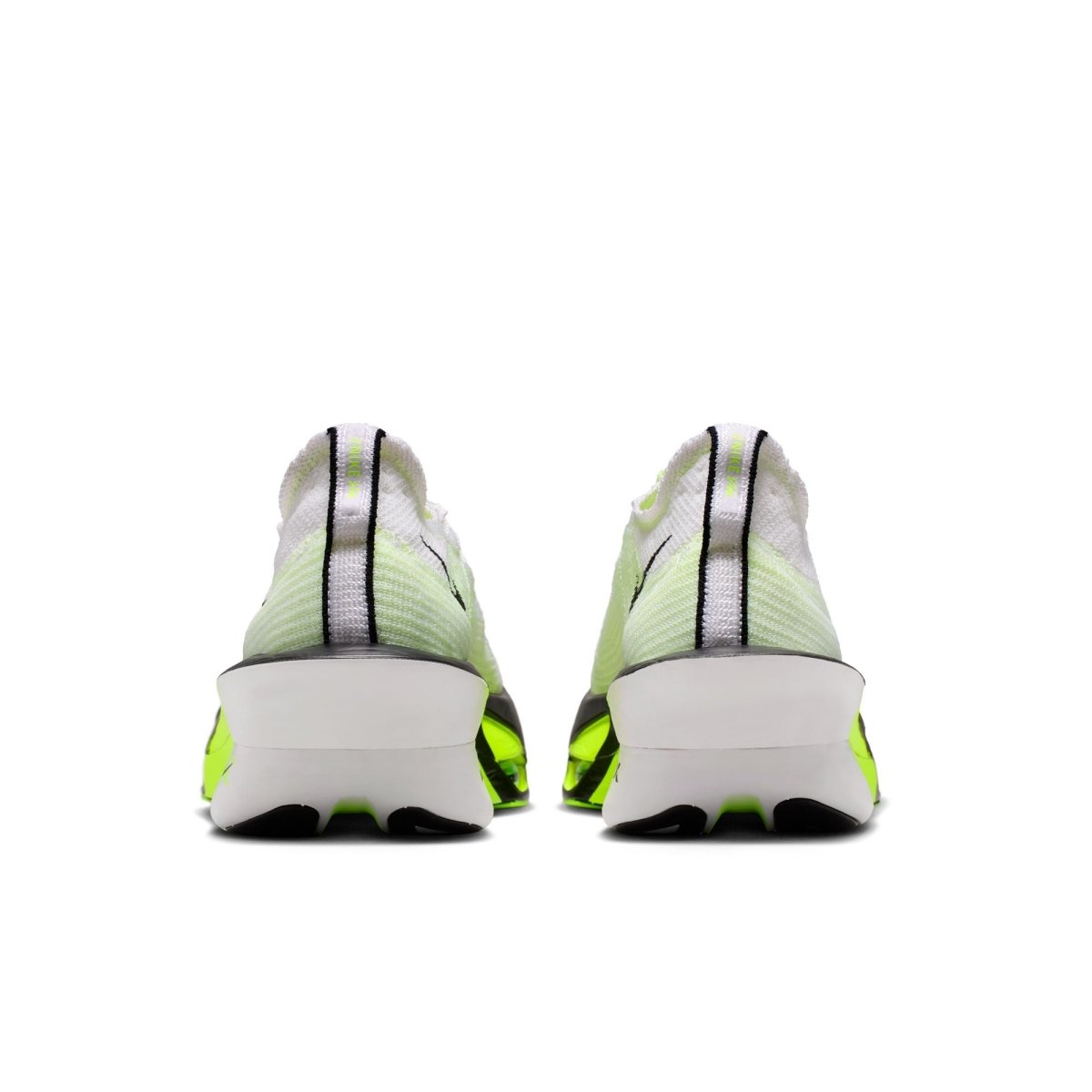 Nike Men's Alphafly 3 Racing Shoes - White/Black Volt/Barely Volt