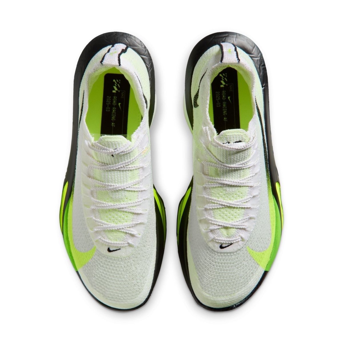 Nike Men's Alphafly 3 Racing Shoes - White/Black Volt/Barely Volt
