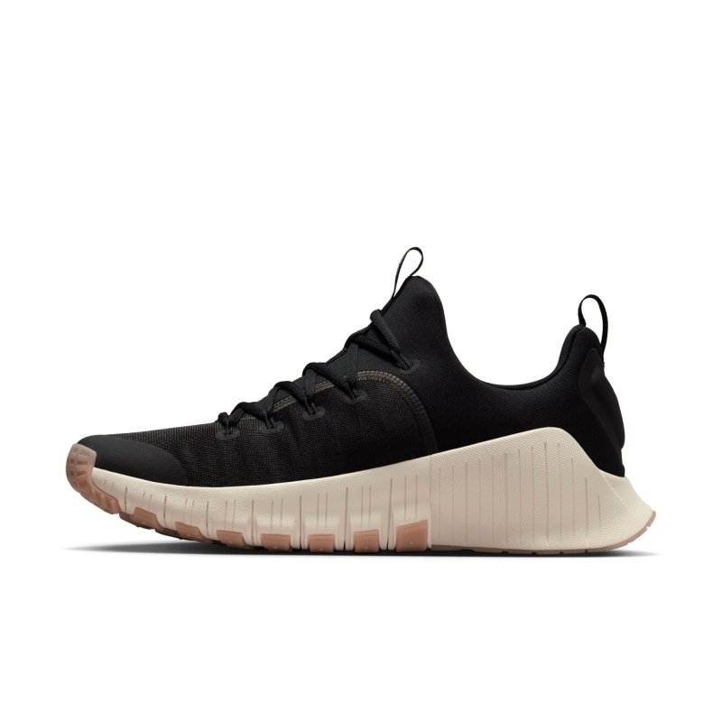Nike Men's Free Metcon 6 - Black/Gum Light Brown/Coconut Milk
