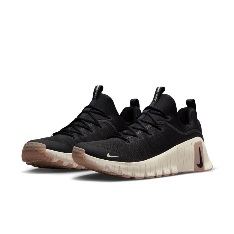Nike Men's Free Metcon 6 - Black/Gum Light Brown/Coconut Milk
