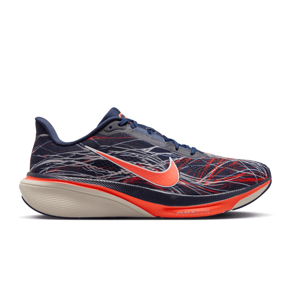 Nike Men's Pegasus 42 Running Shoes - Obsidian/Light Bone/Bright Crimson