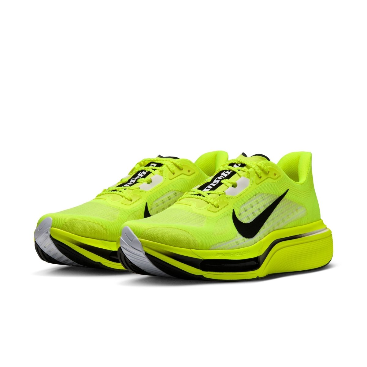 Nike Men's Pegasus Plus 2 Running Shoes - Lemon Venom/Black