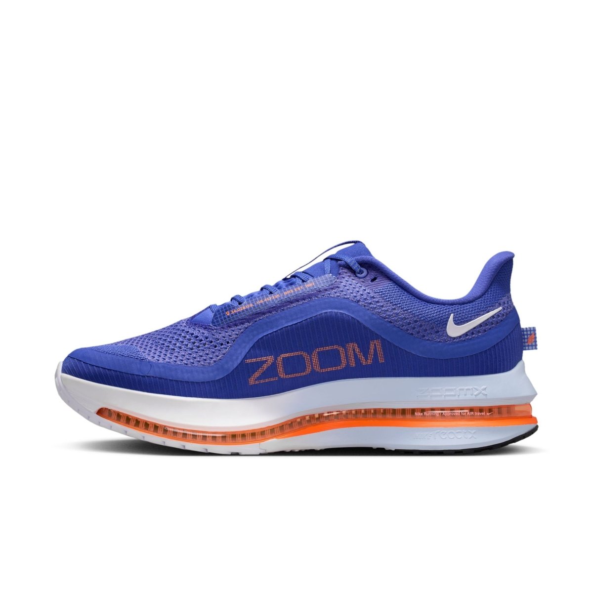 Nike Men's Pegasus Premium Running Shoes - Lapis/White/Total Orange/Off Noir