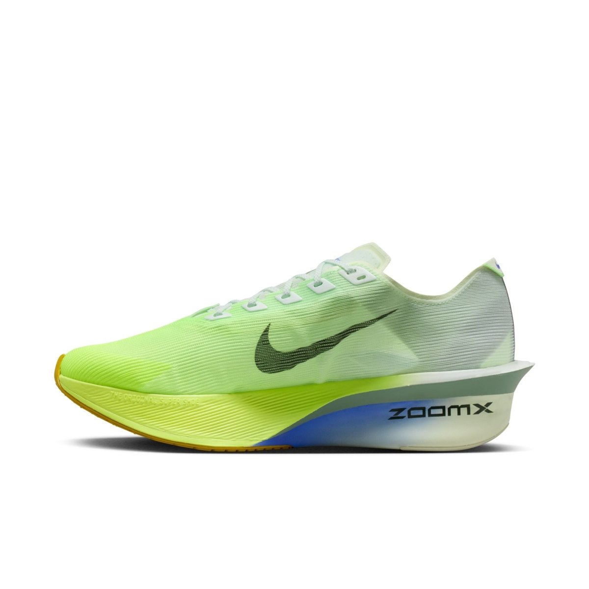 Nike Men's Vaporfly 4 Racing Shoes - Barely Green/Volt Tint/Sapphire