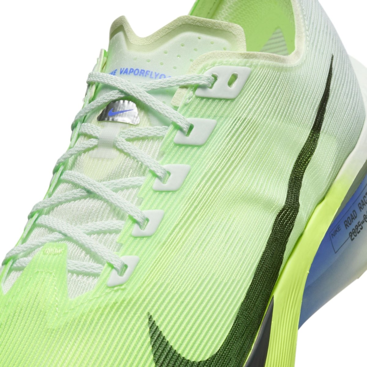 Nike Men's Vaporfly 4 Racing Shoes - Barely Green/Volt Tint/Sapphire