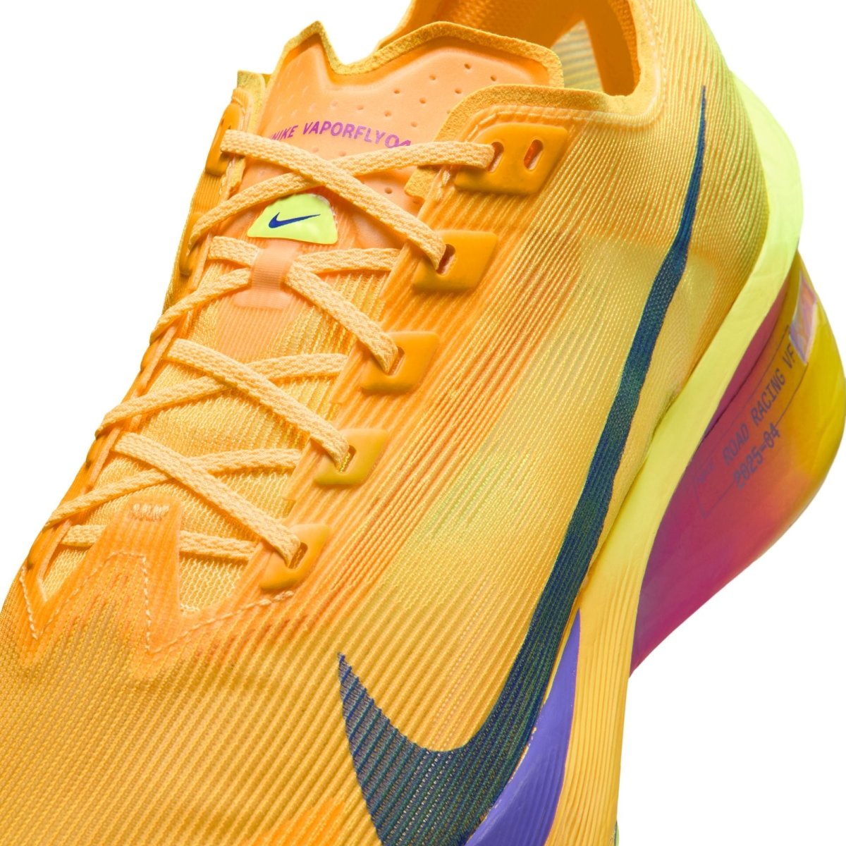 Nike Men's Vaporfly 4 Racing Shoes - Citron Pulse/Laser Orange/Volt Ice