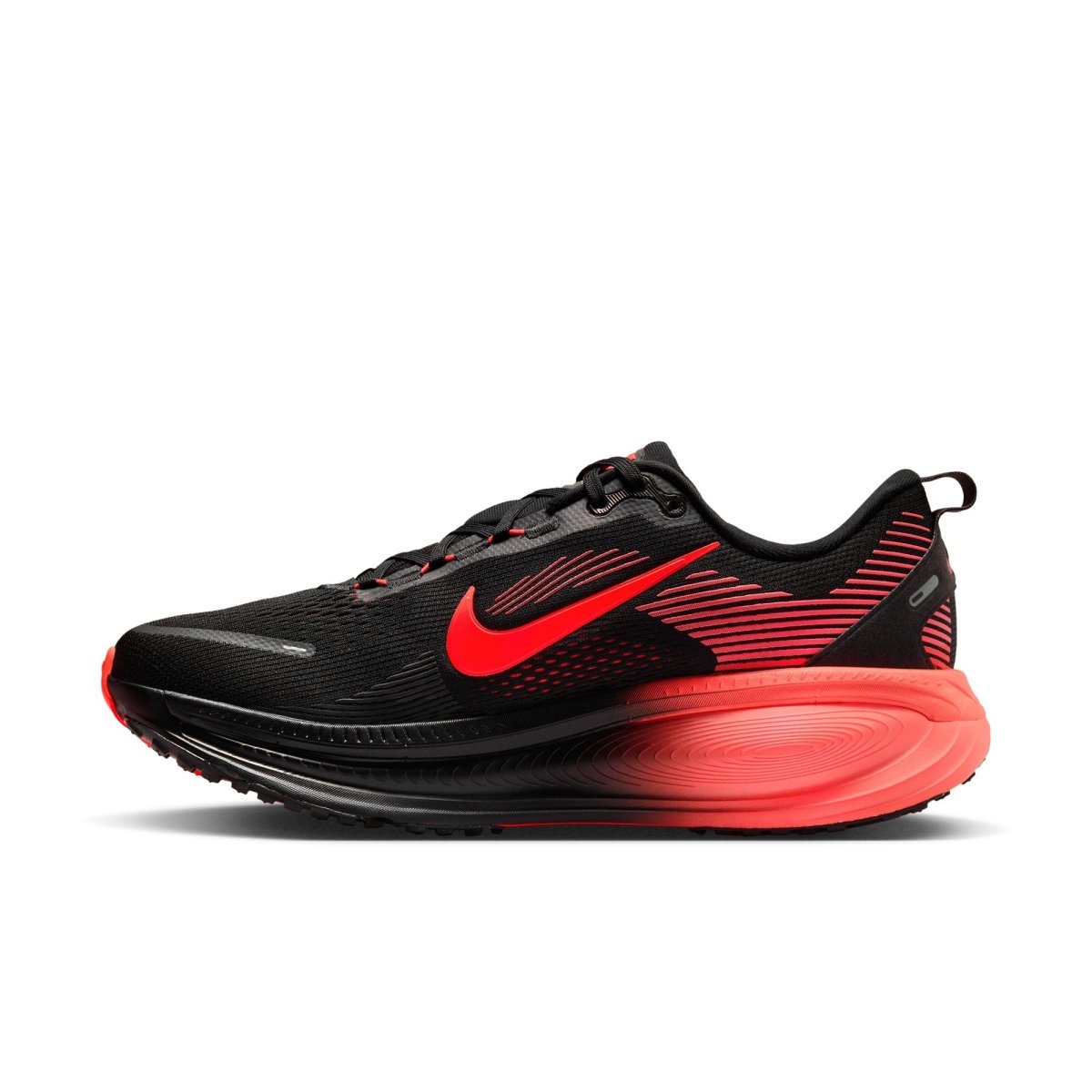 Nike Men's Vomero 18 Running Shoes - Black/Bright Crimson/University Red