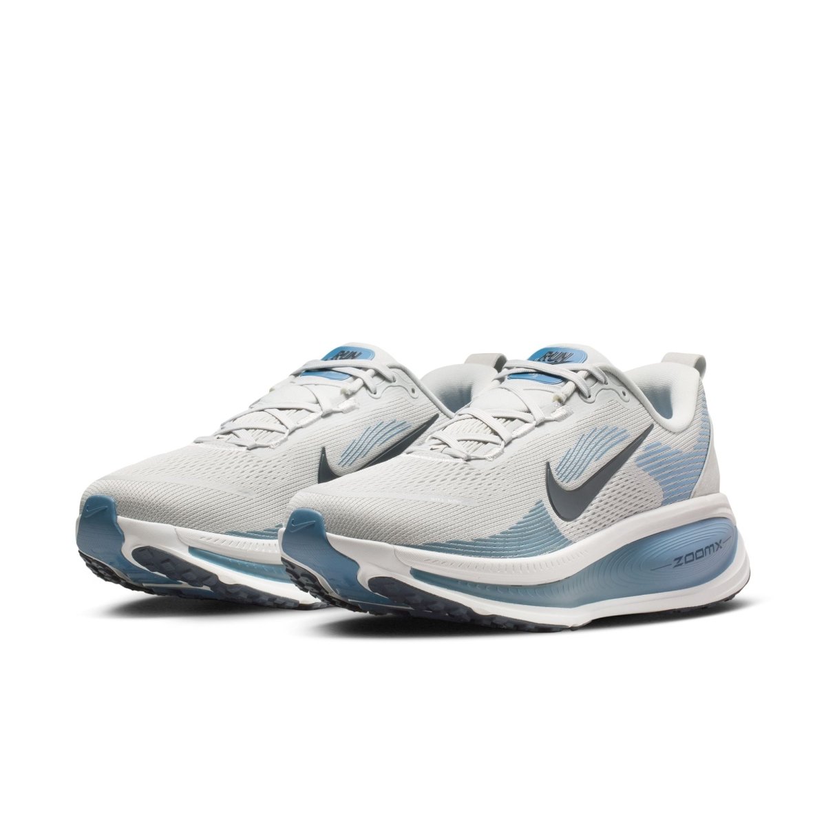 Nike Men's Vomero 18 Running Shoes - Grey Fog/Dk Obsidian/Off White