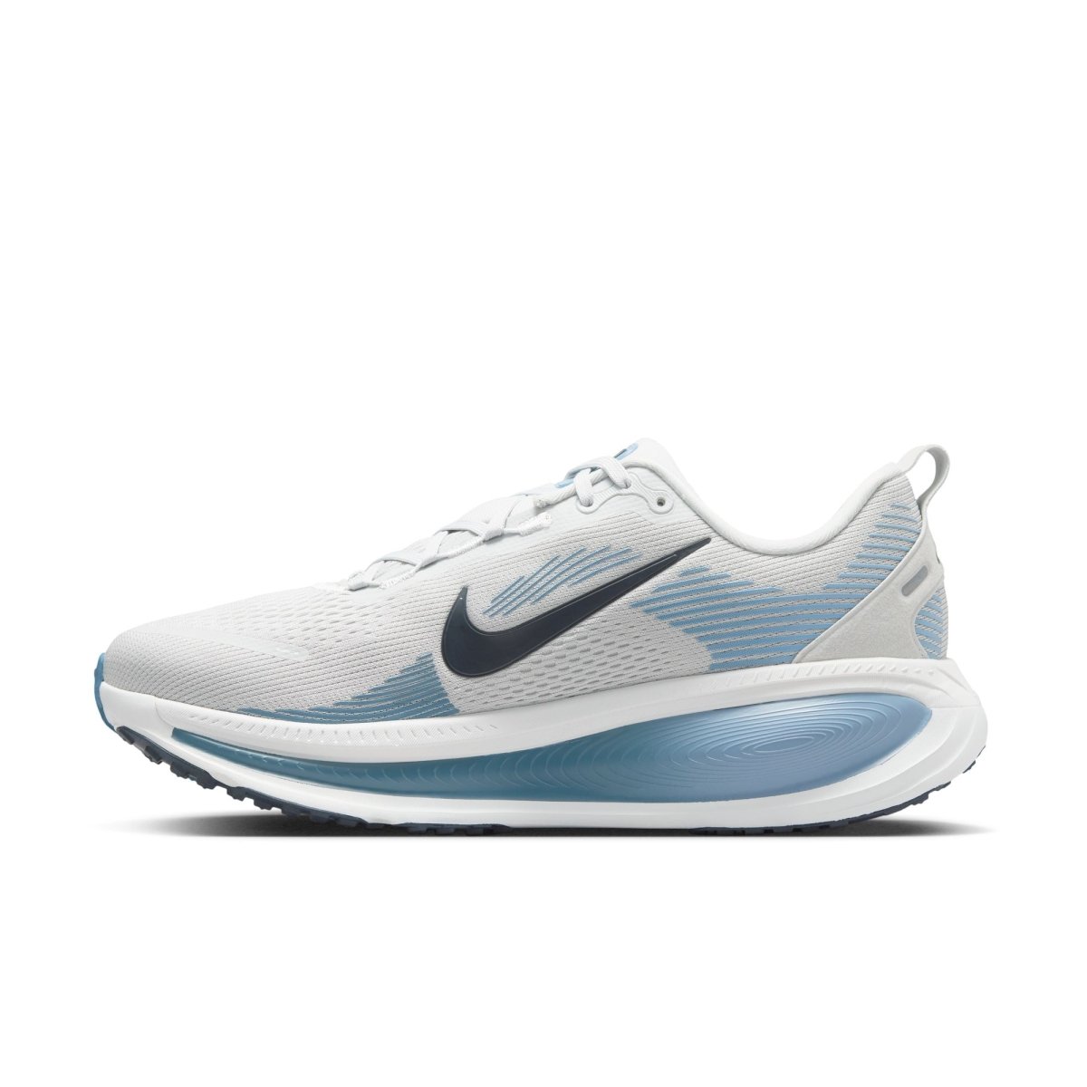 Nike Men's Vomero 18 Running Shoes - Grey Fog/Dk Obsidian/Off White