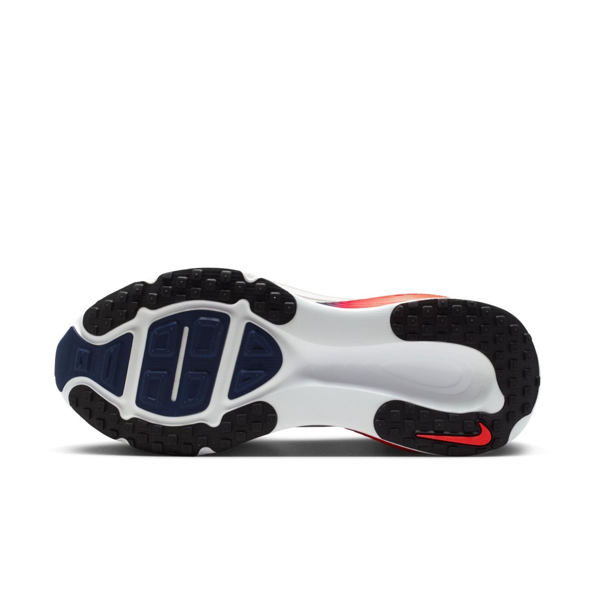 Nike Men's Vomero 18 Running Shoes - White/Midnight Navy/Bright Crimson