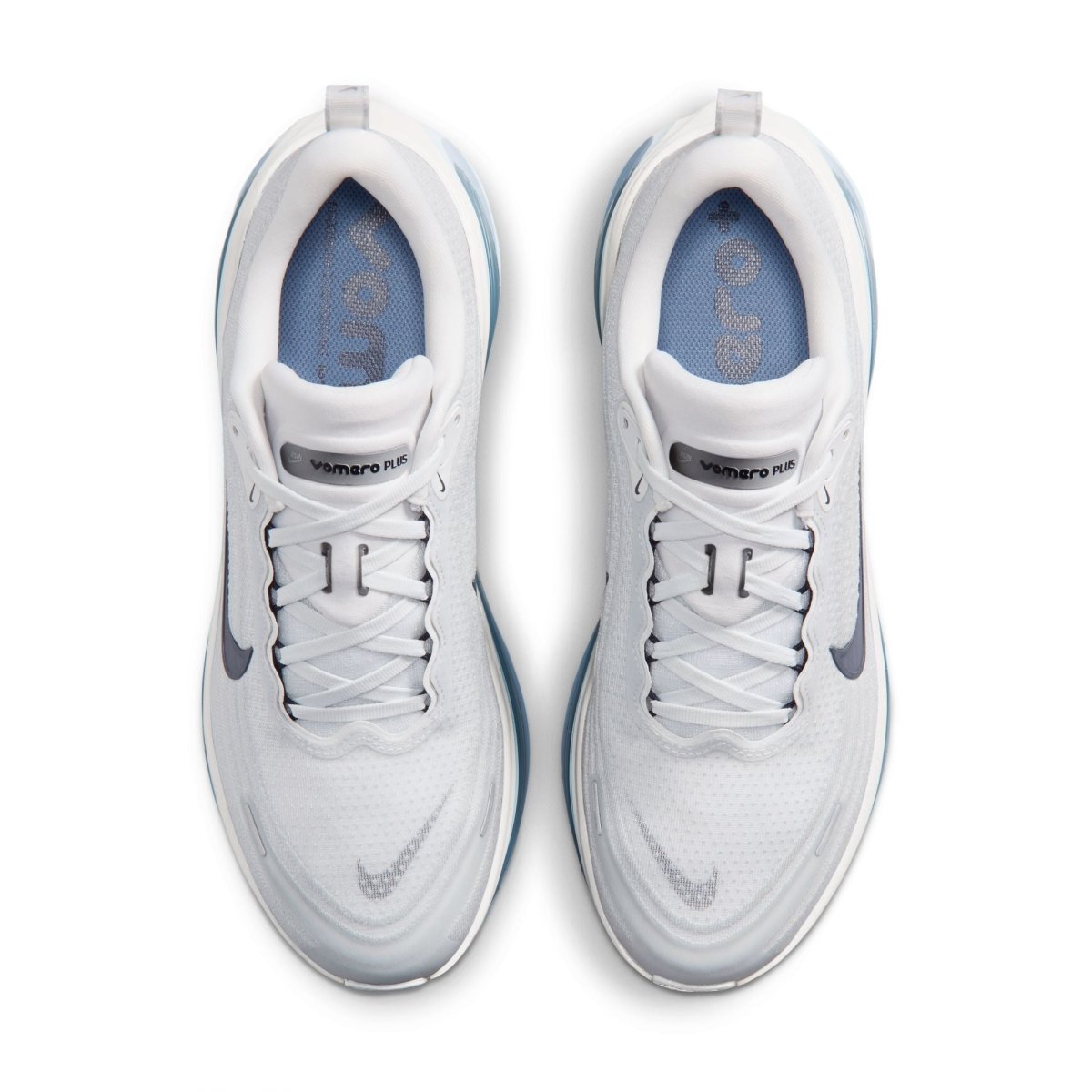 Nike Men's Vomero Plus Running Shoes - Off White/Grey Fog/Thunderstorm