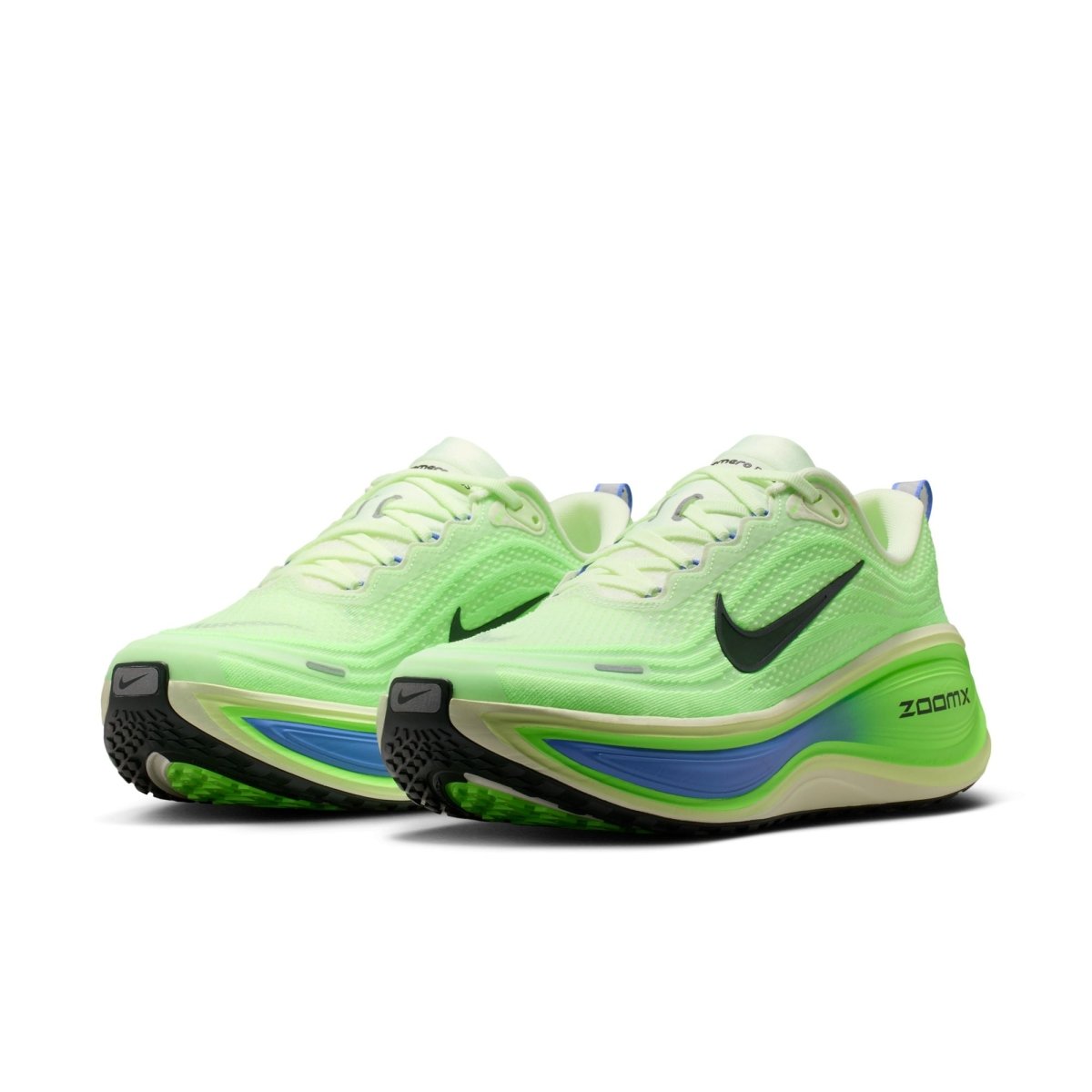 Nike Men's Vomero Plus Running Shoes - Volt Tint/Black Spruce/Lime Blast