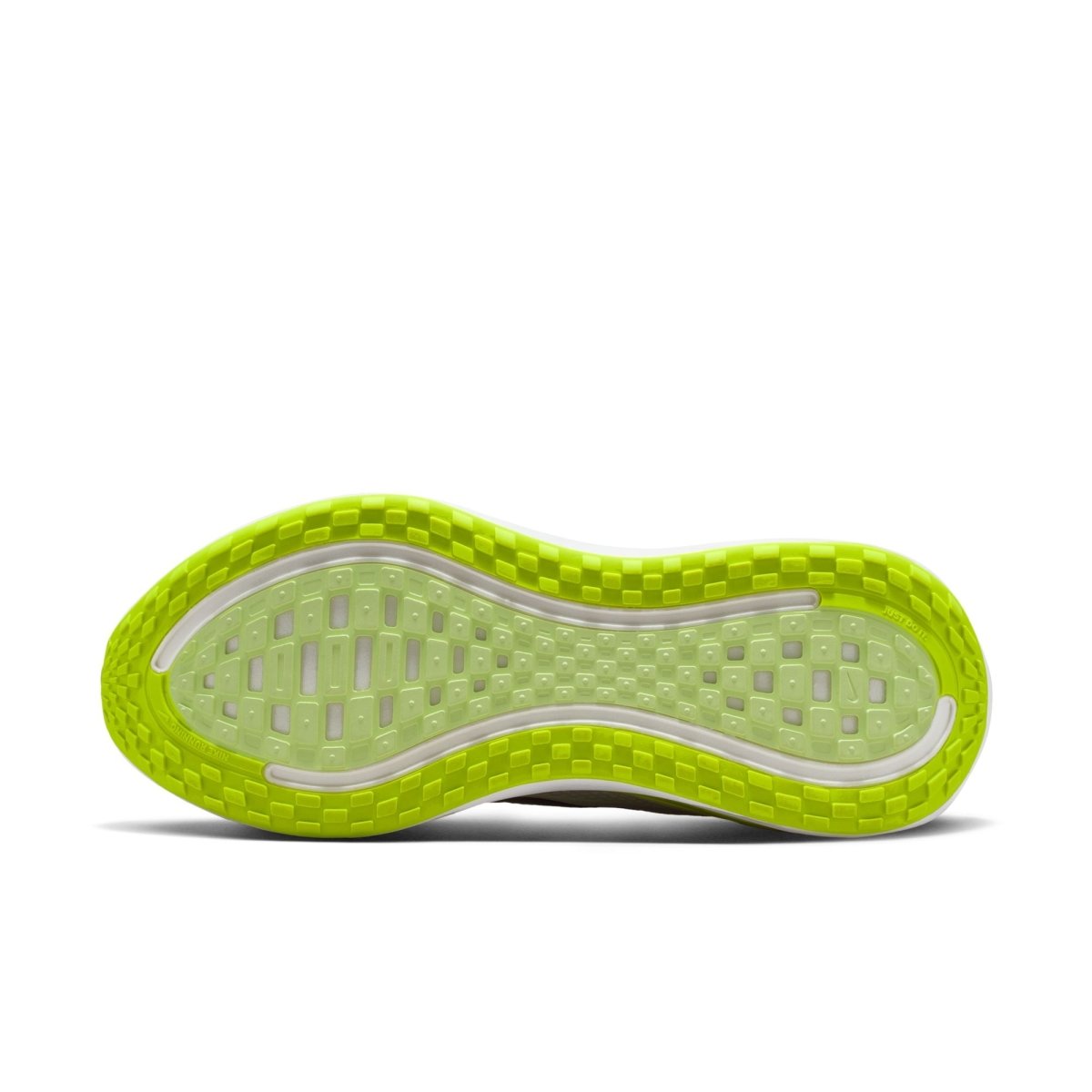 Nike Men's Vomero Plus Running Shoes - White/Black - Volt