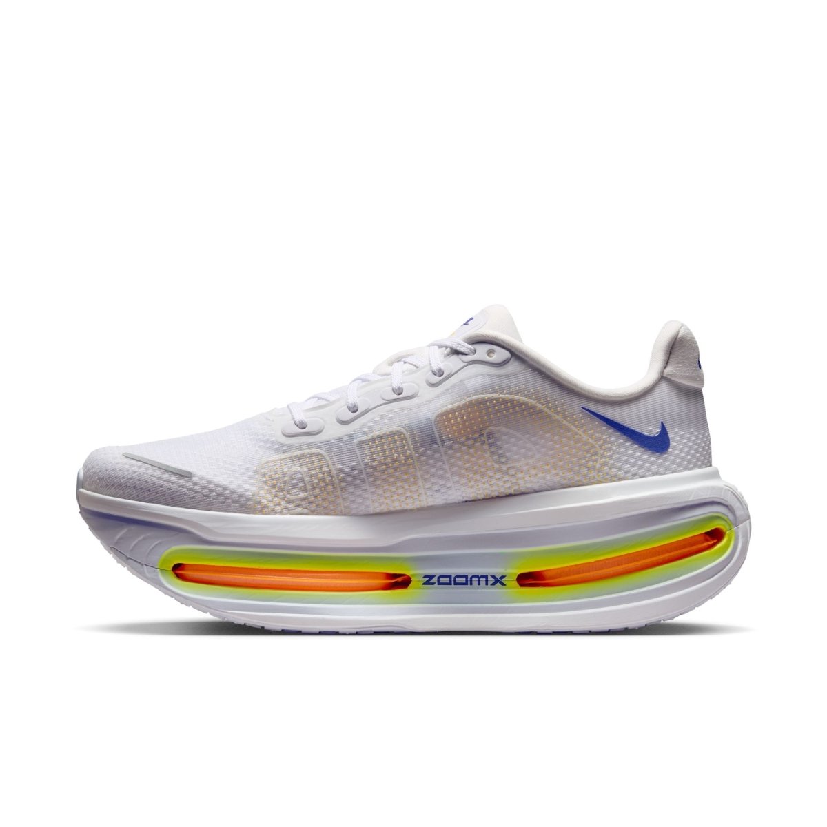 Nike Men's Vomero Premium Running Shoes - White/Lapis/Total Orange
