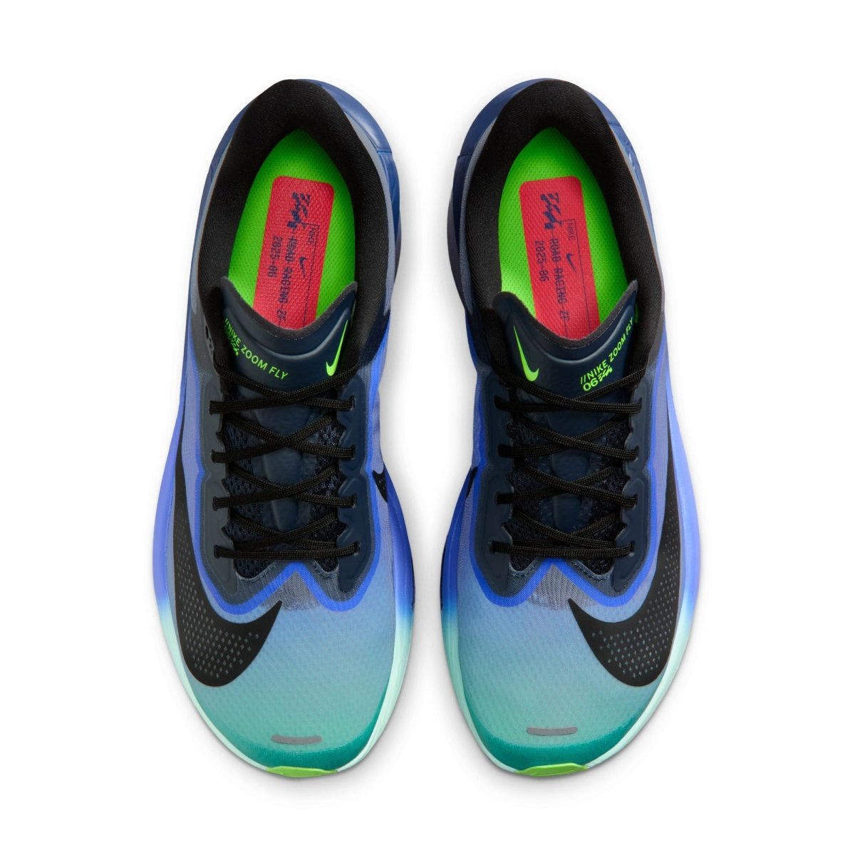 Nike Men's Zoom Fly 6 Glam Racing Shoes - Dark Obsidian/Black/Racer Blue