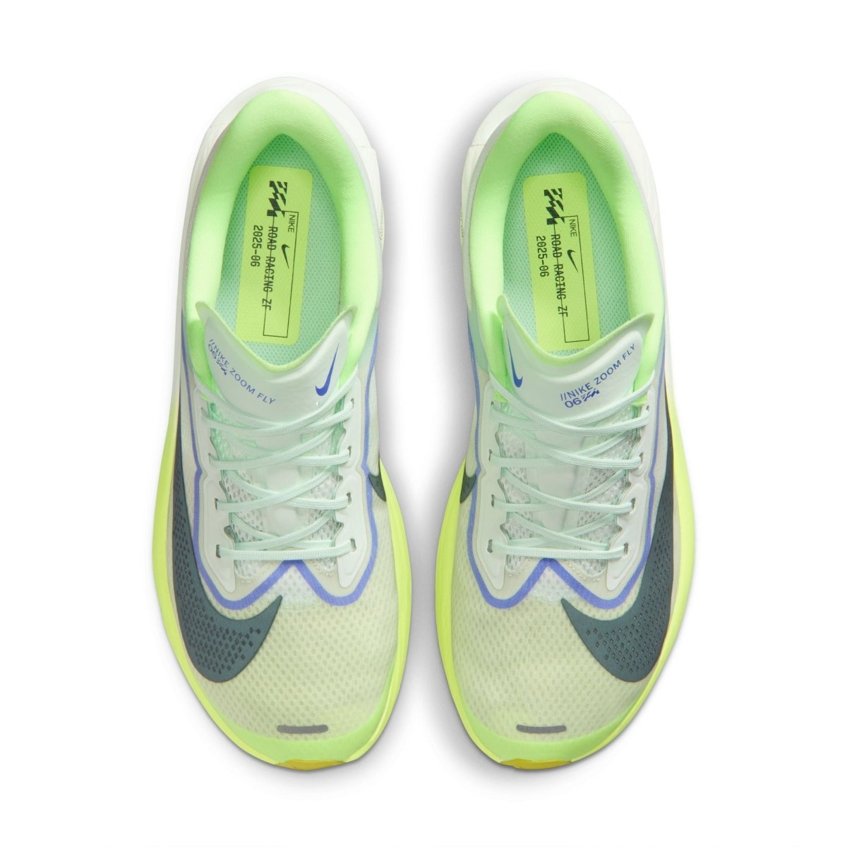 Nike Men's Zoom Fly 6 Racing Shoes - Barely Green/Black Spruce/Volt Ice