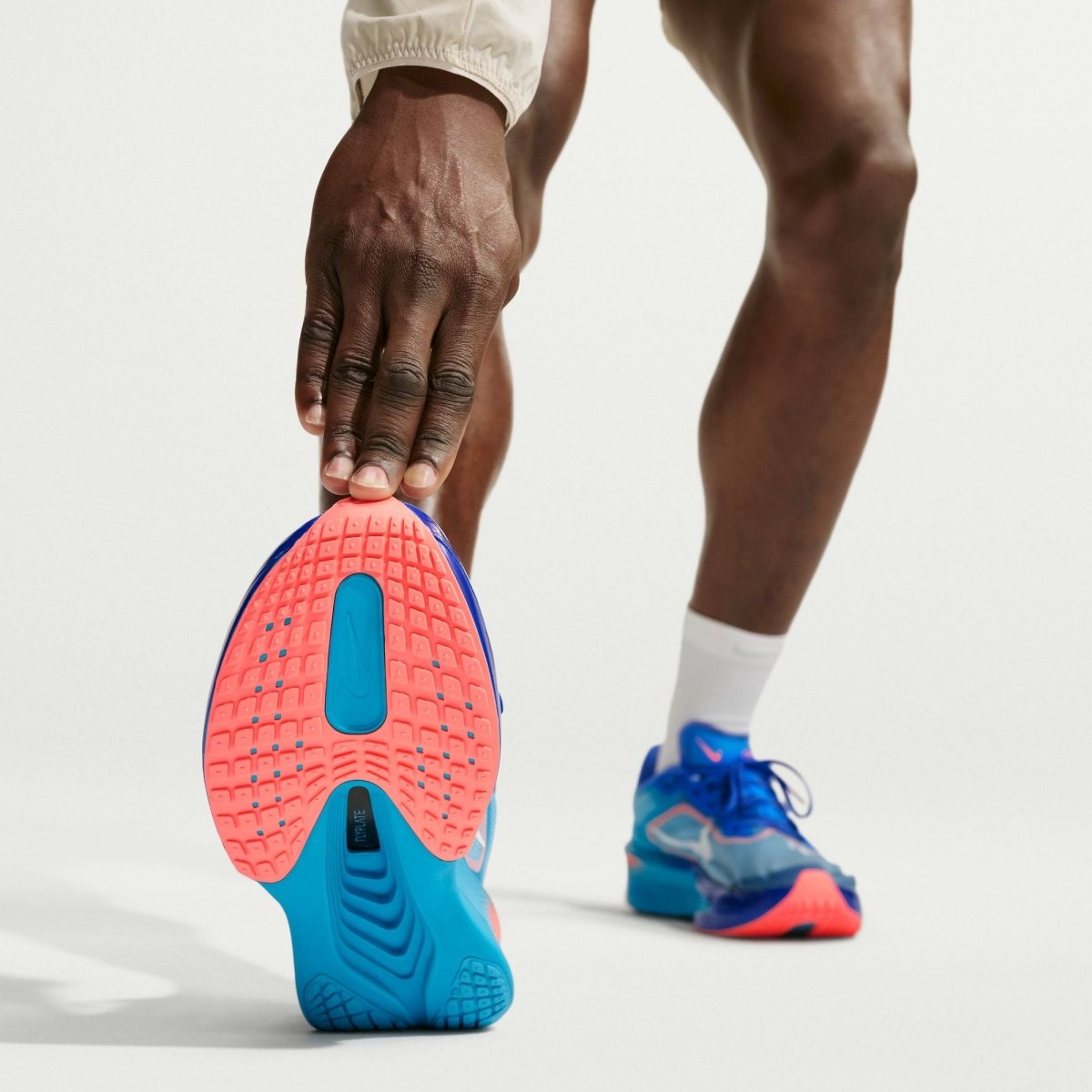 Nike Men's Zoom Fly 6 Racing Shoes - Racer Blue/White/Blue Lightning