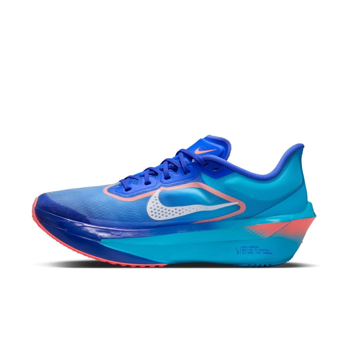 Nike Men's Zoom Fly 6 Racing Shoes - Racer Blue/White/Blue Lightning