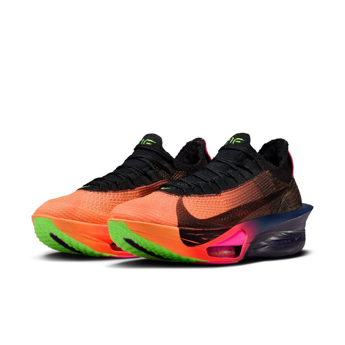 Nike Women's Alphafly 3 Glam Racing Shoes - Orange Pulse/Purple Dynasty