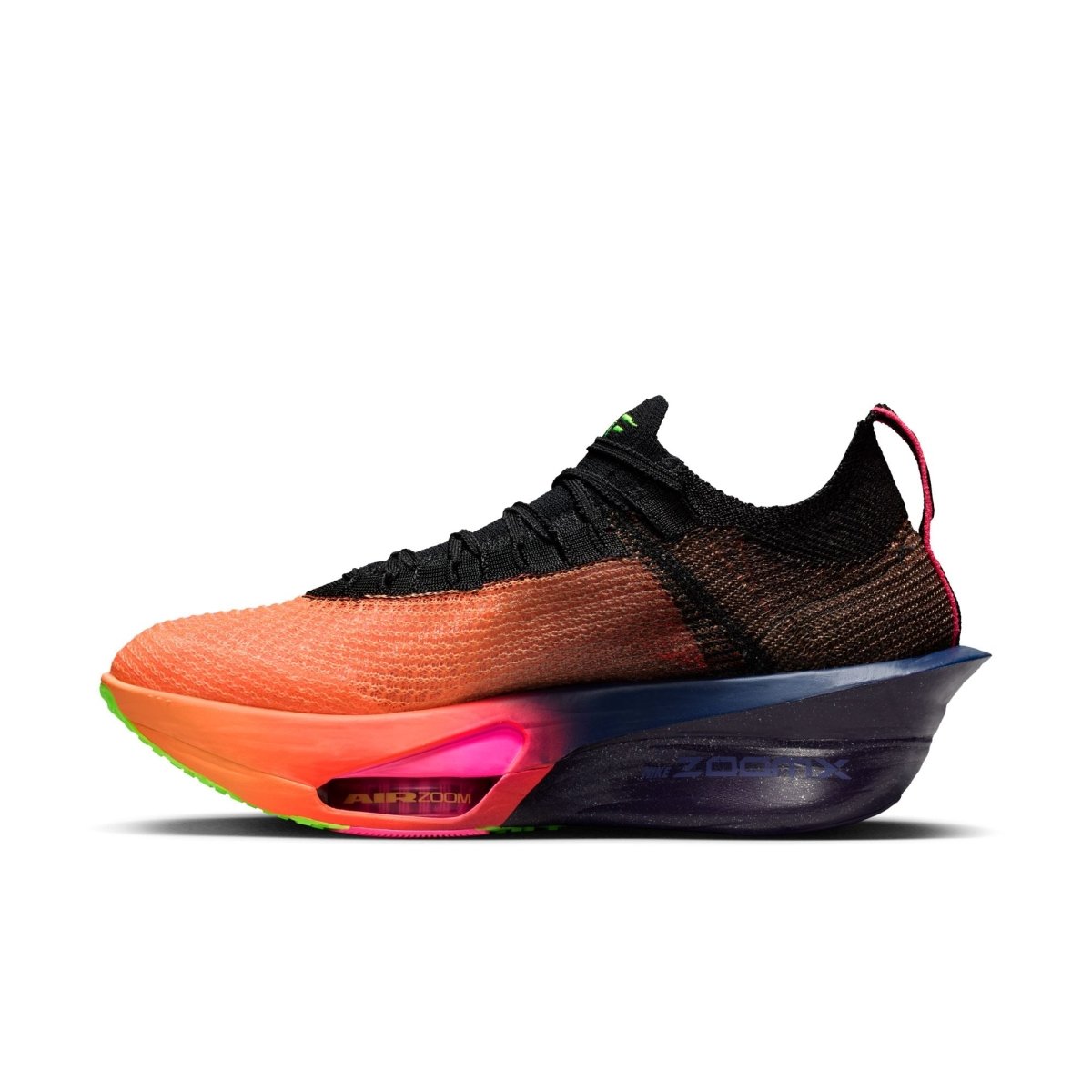Nike Women's Alphafly 3 Glam Racing Shoes - Orange Pulse/Purple Dynasty