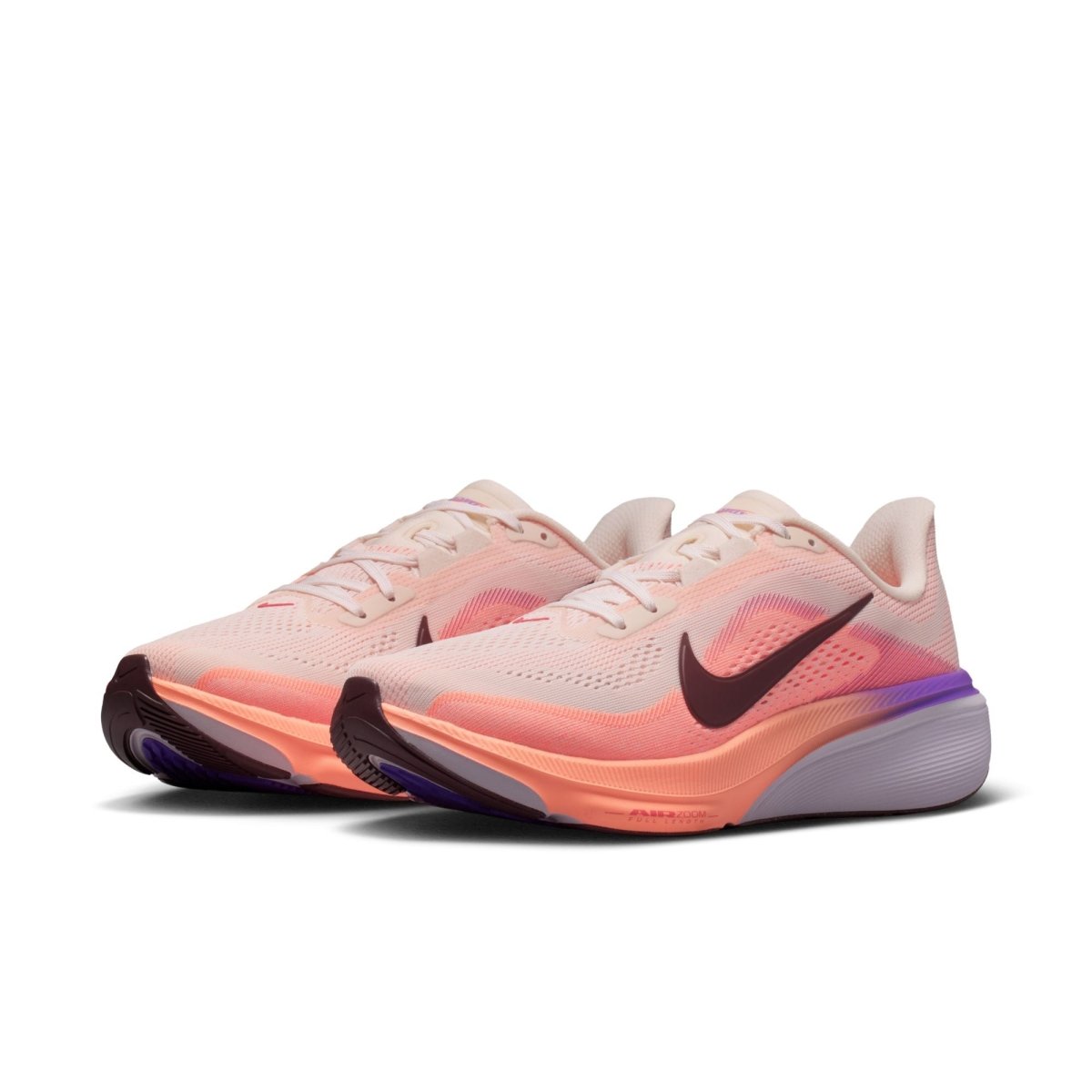 Nike Women's Pegasus 42 Running Shoes - Chalk/Tattoo - Orange Pulse
