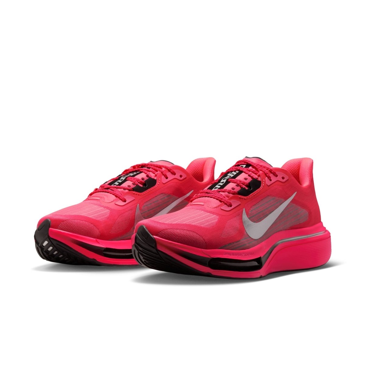 Nike Women's Pegasus Plus 2 Running Shoes - Flash Crimson/Metallic Silver/Black
