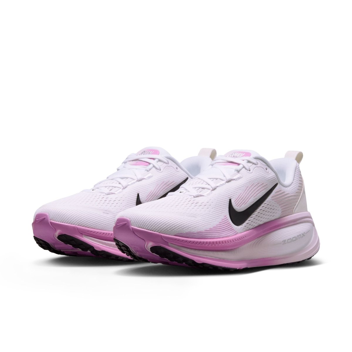 Nike Women's Vomero 18 Running Shoes - White/Black/Bleached Lilac