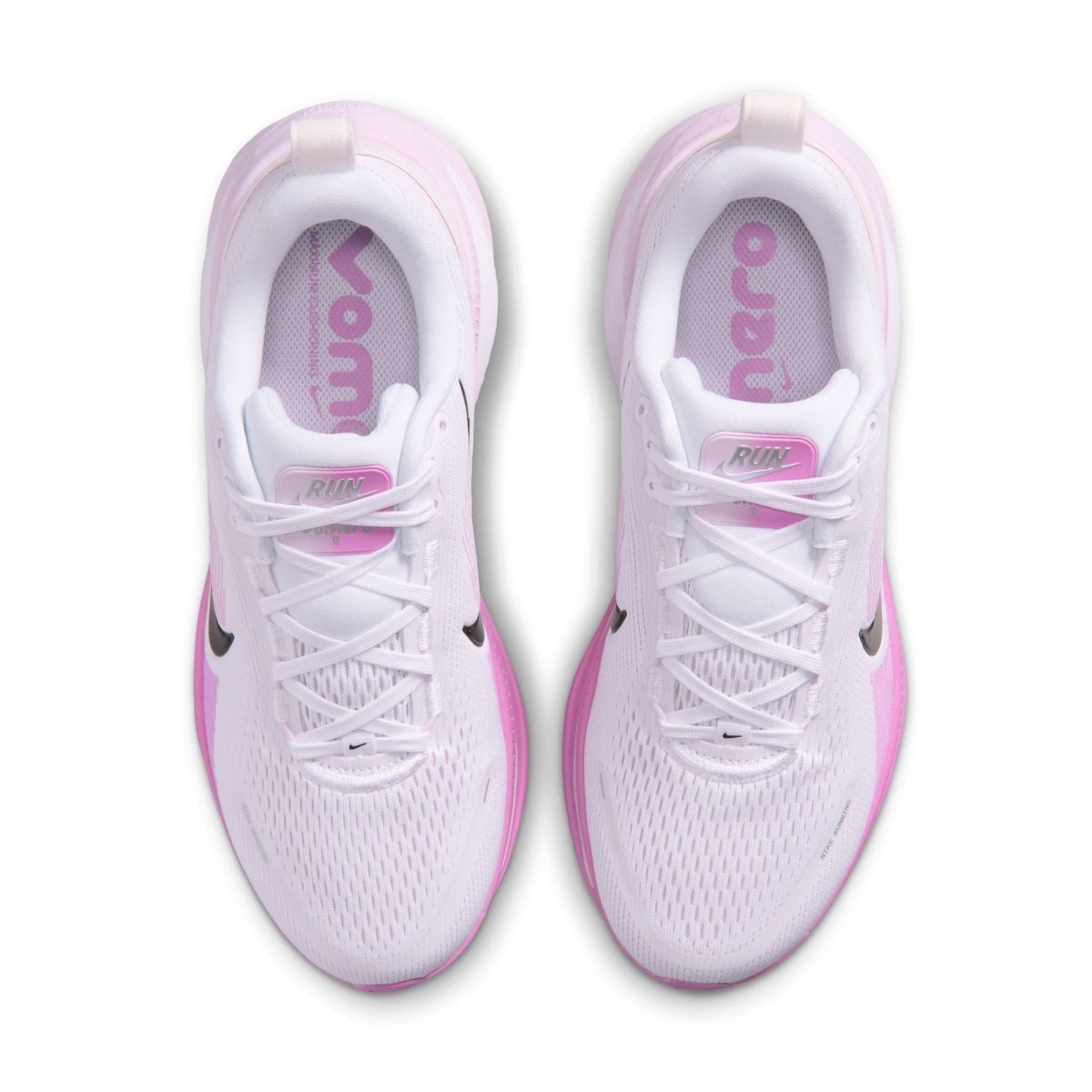 Nike Women's Vomero 18 Running Shoes - White/Black/Bleached Lilac